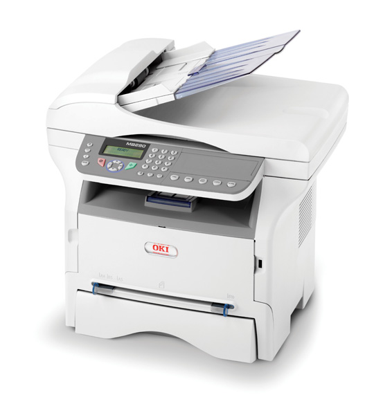 Oki MB280 A4, 20 ppm 600x600 dpi GDI USB (Print/Scan/Copy/Fax)