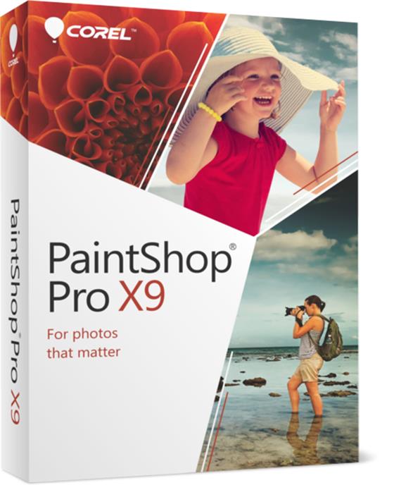 PaintShop Pro X9 Corporate Edition License Single User Win IE