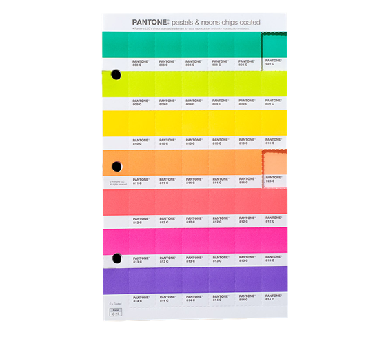 PANTONE Pastel & Neons Chips Uncoated