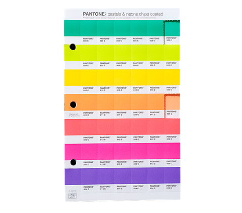 PANTONE Pastel & Neons Chips Uncoated 