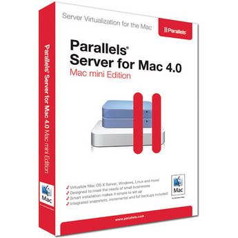Parallels Server 4 Mac IE + 1 roční maintenance (ESD)