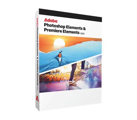Photoshop & Premiere Elements 2025 MP CZ Term License RET Box 3Y 1 User