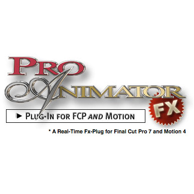 ProAnimator FX for Final Cut Pro and Motion MAC ESD