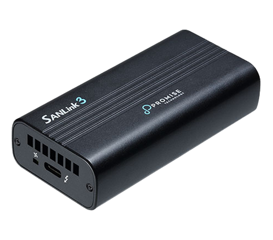 PROMISE SANLink3 - adaptér Thunderbolt3 na 2x Fibre Channel 16Gb
