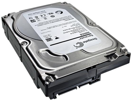Seagate Barracuda 3TB SATA HDD, 7200rpm, 64MB cache, 3,5"