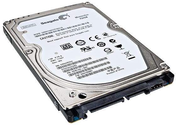 Seagate Momentus 750GB SATA HDD, 7200rpm, 16MB cache, 2,5''
