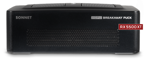 Sonnet eGPU Breakaway Puck Radeon RX 5500XT