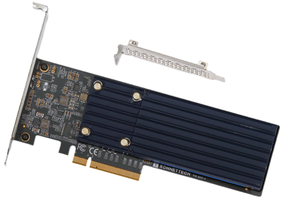 Sonnet Fusion M.2 NVMe SSD 2x4 PCIe Card - bez SSD