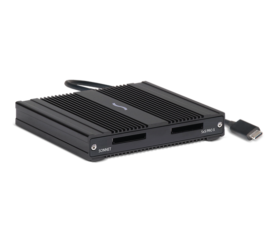 Sonnet SF3 Series - AJA PAK Media Pro Card Reader