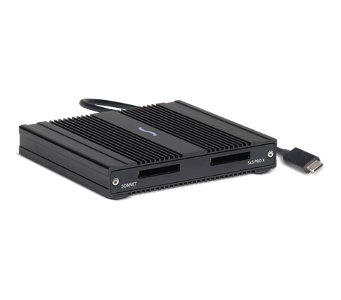 Sonnet SF3 Series - AJA PAK Media Pro Card Reader