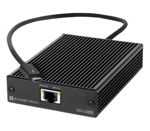Sonnet Solo2.5G USB-C na 2,5 Gigabit Ethernet adapter