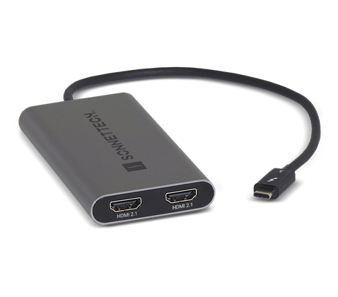 Sonnet Thunderbolt Dual 4K HDMI 2.1 Adapter