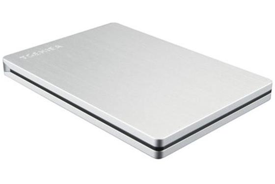 Toshiba Storage E Slim for MAC, 1TB, USB 3.0 stříbrný (ext. HDD 2.5")