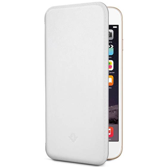 TwelveSouth SurfacePad, kožený kryt pro iPhone 6S Plus/6 Plus - bílý