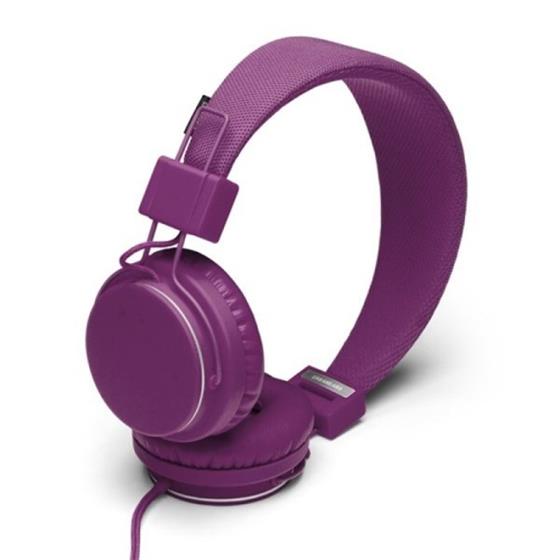 Urbanears PLATTAN Plus Grape - kvalitní uzavřená sluchátka s ovládáním pro iPhone, iPad a iPod