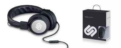 Urbanista Los Angeles Black - On-Ear sluchátka s mikrofonem
