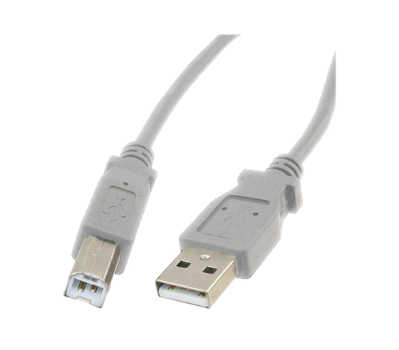 USB A/B kabel 3 m