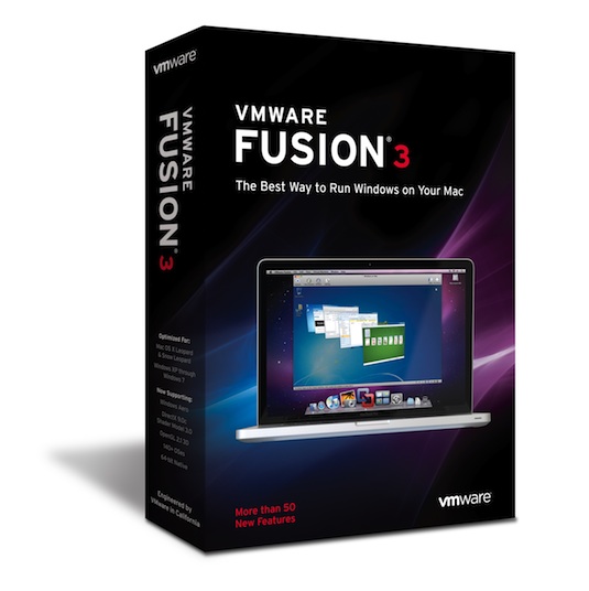 VMware Fusion 3.0 Mac + free upgrade na 4.0