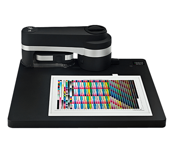 X-Rite iO 3 measuring table, robotické měření