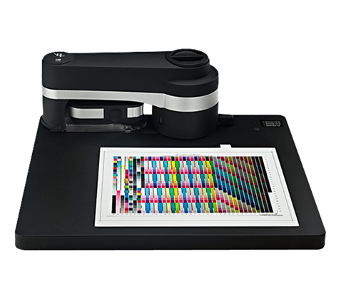 X-Rite iO 3 measuring table, robotické měření