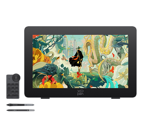 XP Pen Artist Pro 24  (2.generace) 165Hz + 2 ks X3 pero