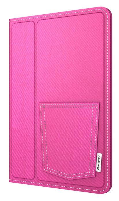 XtremeMac Microfolio - textilní obal pro iPad mini - růžový jeans