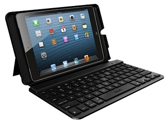 ZAGGkeys Mini 9 black pro iPad Mini - pevný obal, CZ klávesnice + stojan